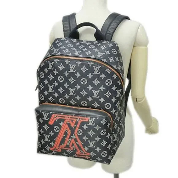 Louis Vuitton Monogram Ink Upside Down Apollo Backpack Navy - Picture 11 of 12